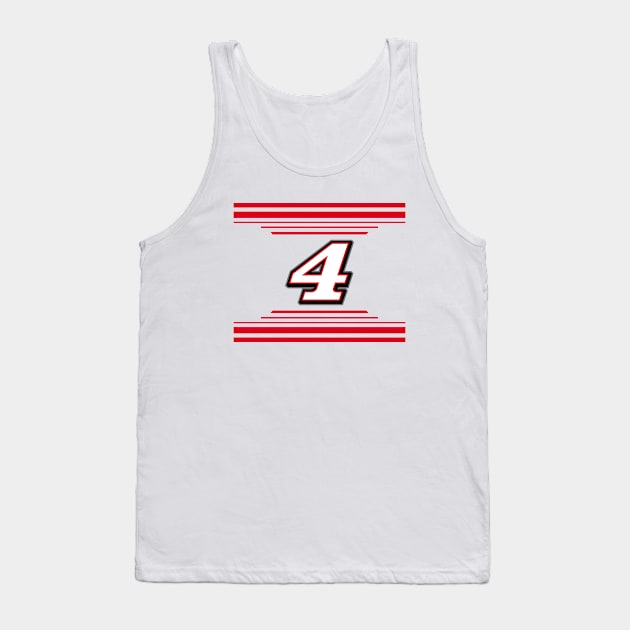 Josh Berry #4 2024 NASCAR Design Tank Top by AR Designs 